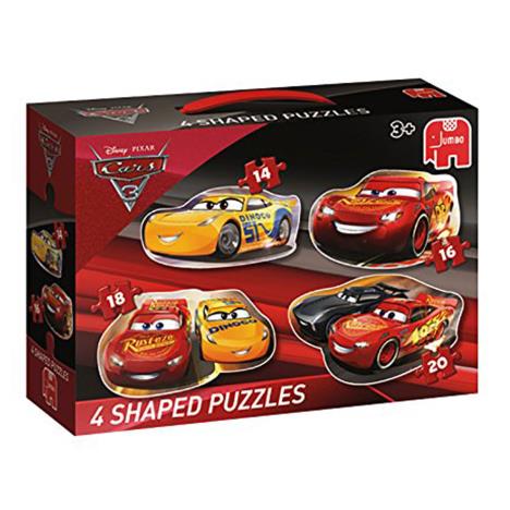 Disney Cars 4 in 1 Shaped Jigsaw Puzzles £9.49